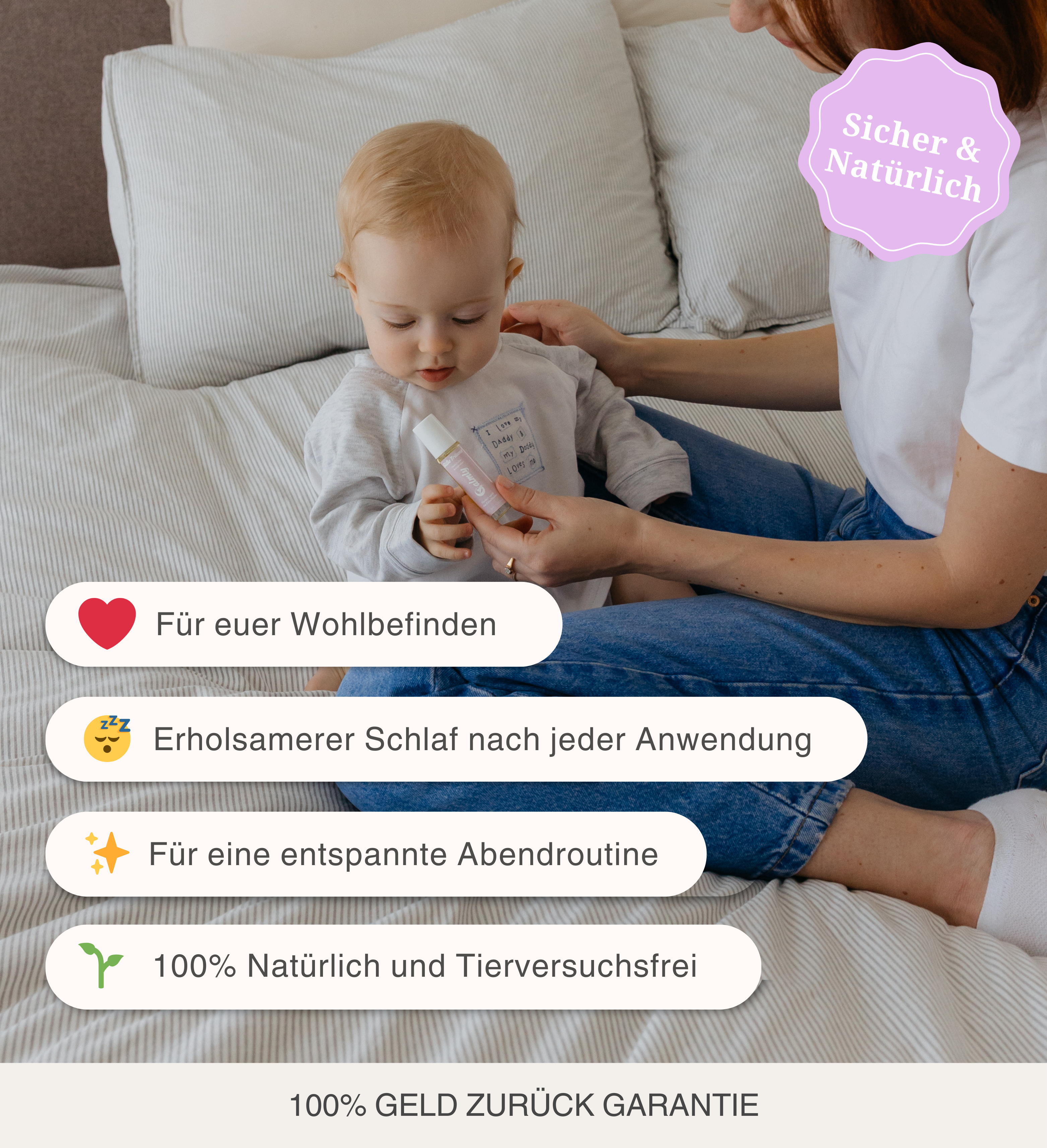 Süße Träume - Natürlicher Schlafroller