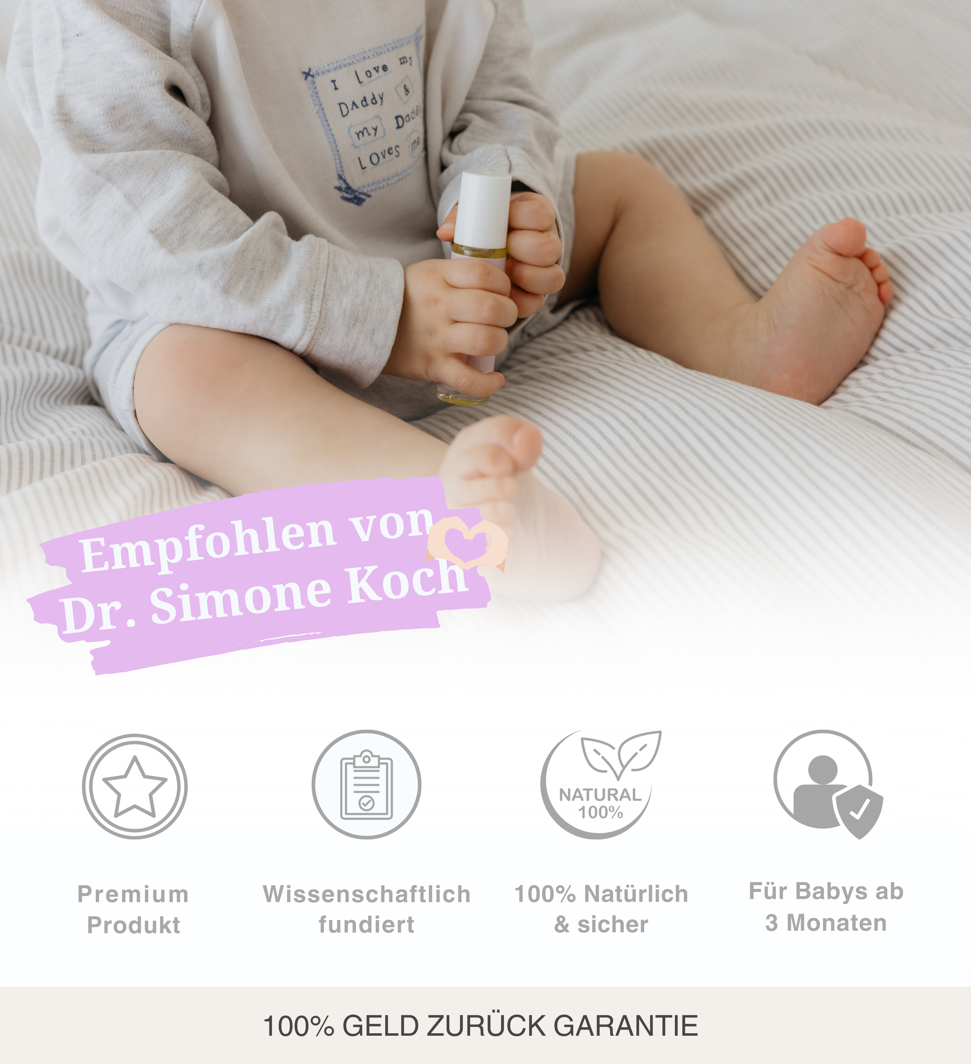 Süße Träume - Natürlicher Schlafroller