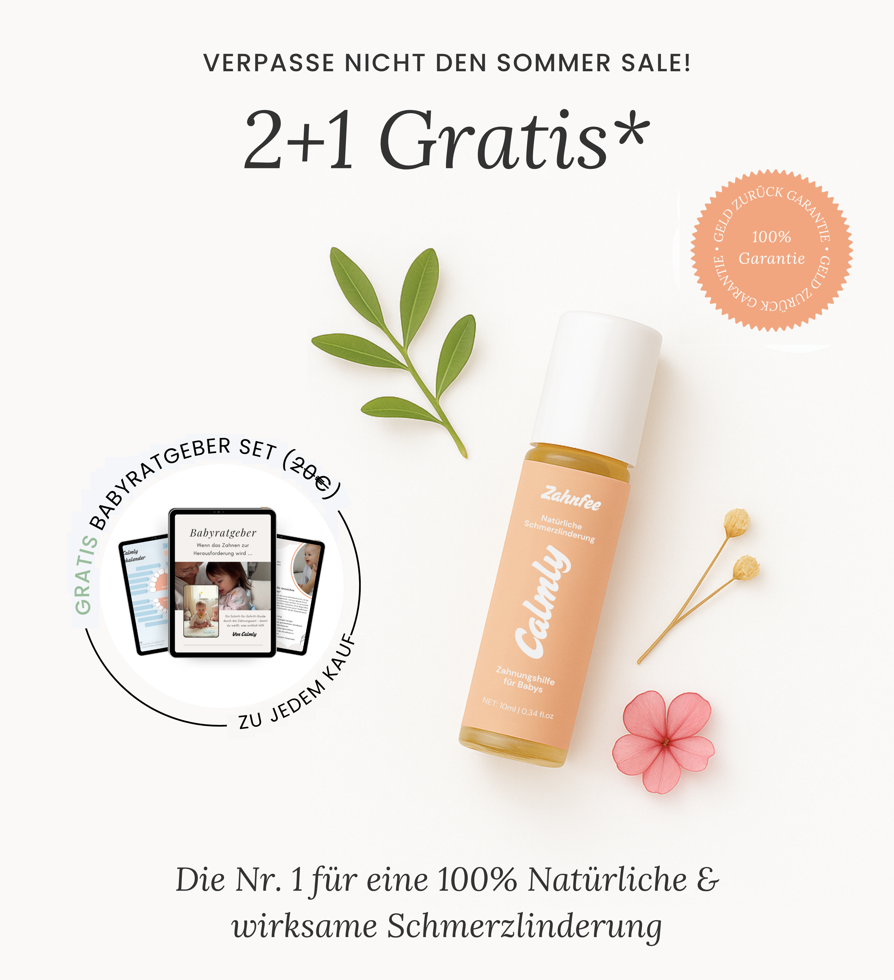 Calmly Roller - Für Zahnen & Co